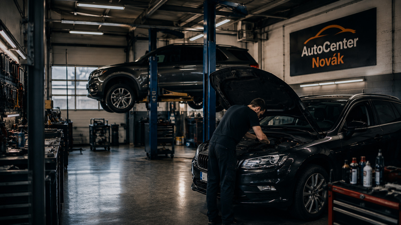 AutoCenter Novák pozadie