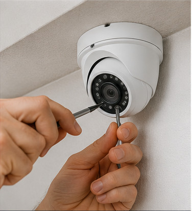 Montáž kamerových systémov
