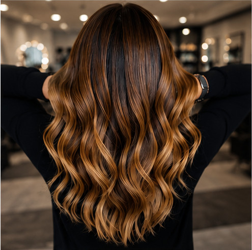 Balayage farbenie