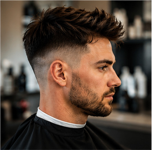 Pánsky fade strih